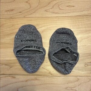 Bombas Heather Gray No-Show Athletic Socks